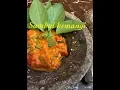 Sambal kemangi || cooked lemon basil salsa