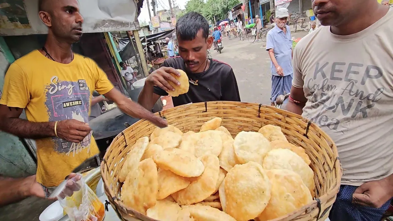Paratha & Kachuri ke Liea Ham Kuch Vi Karenge   Indian Popular Street Food