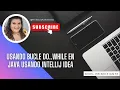 Usando bucle do while en java usando IntelliJ IDEA