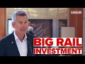 Announcement of multi-billion dollar investment into American rail