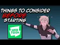 Should You Make a Webtoon Things to Consider Before Starting