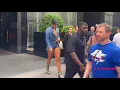 EJ Johnson spotted heading in New York