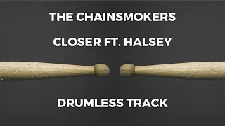 the chainsmokers ft halsey closer drumless 95 bpm