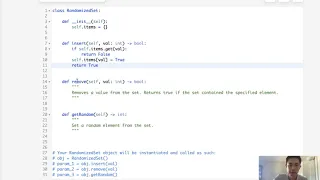 Leetcode - Insert Delete GetRandom O 1 Python