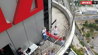 Avaz Tower Running iz zraka: Još jednom opravdali ulogu jedne od najinteresantnijih utrka