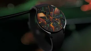 NeonShatter Watchface for Wear OS - Designed by Watchface Studio