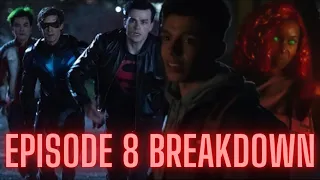 new robin titans season 3 episode 8 review u0026 breakdown