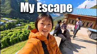 My RETREAT In A Tibetan Village In China 🇨🇳