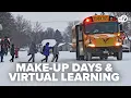 Maryland school district approves make-up days after snow kept students out classrooms