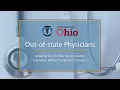 Interstate Medical Licensure Compact For out-of-state physicians applying for Ohio licensure