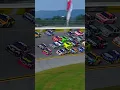 A wild last lap at Talladega