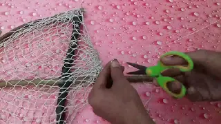 صنع فخ لصيد الطيور 