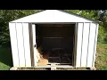 Arrow 8x10 Metal Storage Shed Update After 4 Years