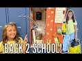 Back 2 School Shopping and 'Killer' Locker Decorating! | Back to Reality after Vacation