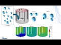 Modeling Bubble Dynamics in a Stirred Tank Reactor Using ANSYS Fluent and Population Balance Model