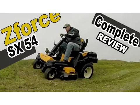 Download MP3 Cub Cadet steering wheel zero turn review - Zforce SX 54