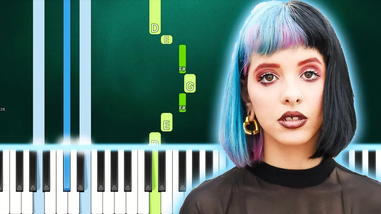 Melanie Martinez - Strawberry Shortcake (Piano Tutorial Easy) By MUSICHELP