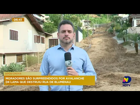 Tragédia em Blumenau: chuvas intensas desencadeiam avalanche de lama e enchentes