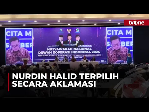 Nurdin Halid Kembali Terpilih Memimpin DEKOPIN 2024-2029