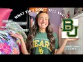 What they DON T tell you about Baylor University Q A tips story-time of MY 1st year