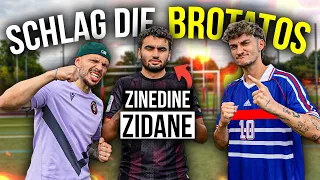 SCHLAG DIE BROTATOS vs ZINÉDINE ZIDANE!