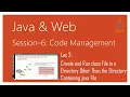 Create and Run class File in a Directory Other Than the Directory Containing java File Java