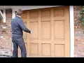 Fitting a Stormguard Garage Door Seal Long Brush Draught Excluder