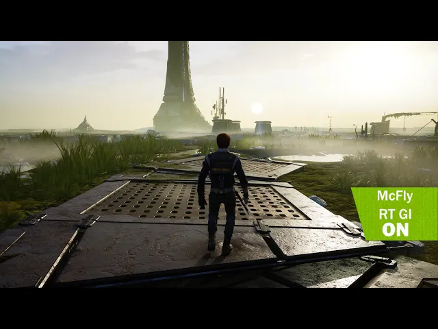 Star Wars: Jedi Fallen Order 4K - Raytracing GI - Ultra graphic - comparison - Gameplay
