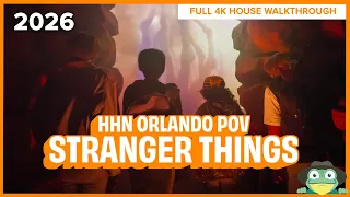 Stranger Things 5 Full House Walkthrough 2026 | Halloween Horror Nights 35 Universal Studios Florida