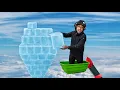 Ice Tower Making Challenge 🥶