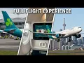 Aer Lingus A330 300 Full Flight Dublin to Toronto