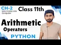 Arithmetic Operators in Python 11th Class Computer - Chapter 2