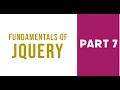 Part 7 jQuery Web Designing Malayalam Tutorial