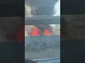 Fiery 3-truck crash on N J Turnpike 1 dead 2 injured