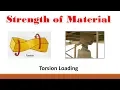 Strength of Material Part 10 General Torsion Equation