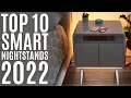 Top 10 Best Smart Nightstands of 2022 Multifunctional Bedside Table with Charging Station