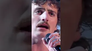 Video - Benson Boone’s wardrobe malfunction at the Grammys #grammys #