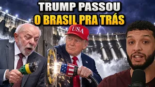NOCAUTE Trump PLUGA a IA dos EUA em Itaipu e deixa o Brasil para TRÁS