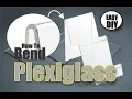 How to easily bend plexiglass lexan and acrylic sheets