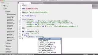 Easy PHP Validation with Violin Basic Usage