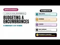 Budgetary Accounting Encumbrances Budgetary Comparisons CPA BAR Foundations