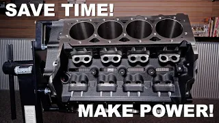 Skip the Junkyards Start with a New Summit Racing SPC Engine Block to Save Some Time Stress