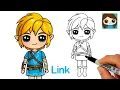 How to Draw Link The Legend of Zelda Breath of the Wild