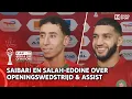 'We zijn blij met het resultaat, ondanks minder mooi voetbal” 🤩 | Interview Saibari en Salah-Eddine