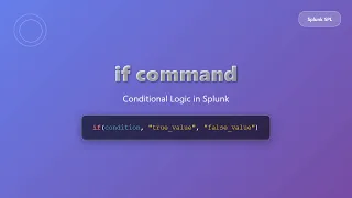 Splunk SPL if Command Tutorial - Conditional Logic for Beginners Complete Guide