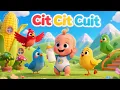 Lagu CIT CIT CUIT | TEK KOTEK | 5 BEBEK KECIL BERMAIN | SUARA HEWAN | KUCLUK KIDS