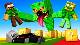 100% CHAOTISCHES "LUCKY BLOCK" RENNEN..