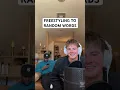 Download Lagu Freestyling to random words #shorts
