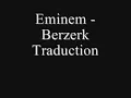 Traduction française & Lyrics Eminem - Berzerk