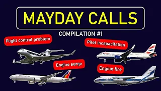 Download 10 REAL MAYDAY calls. Real ATC communications | Compilation #1 MP3